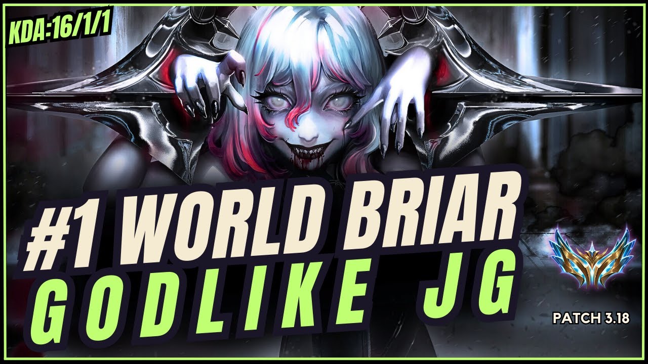 #1 World Challenger Briar JG vs Gwen | Challenger Pro Gameplay | S13 Patch 13.18