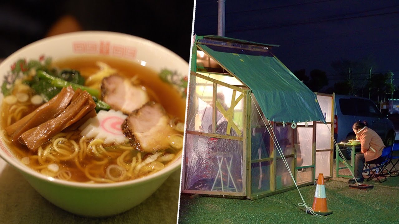 【週末の賑やかな屋台ラーメン】Old Style Ramen Stall｜Hand Made Yatai｜Japanese Street Food｜拉面・라면｜組み立て・開店準備・仕込み
