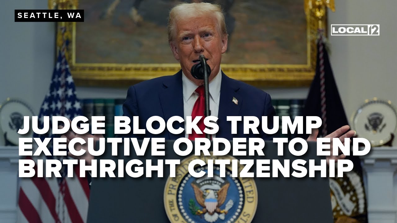AG speaks on federal judge temporarily blocking Trump's executive order on birthright citizenship