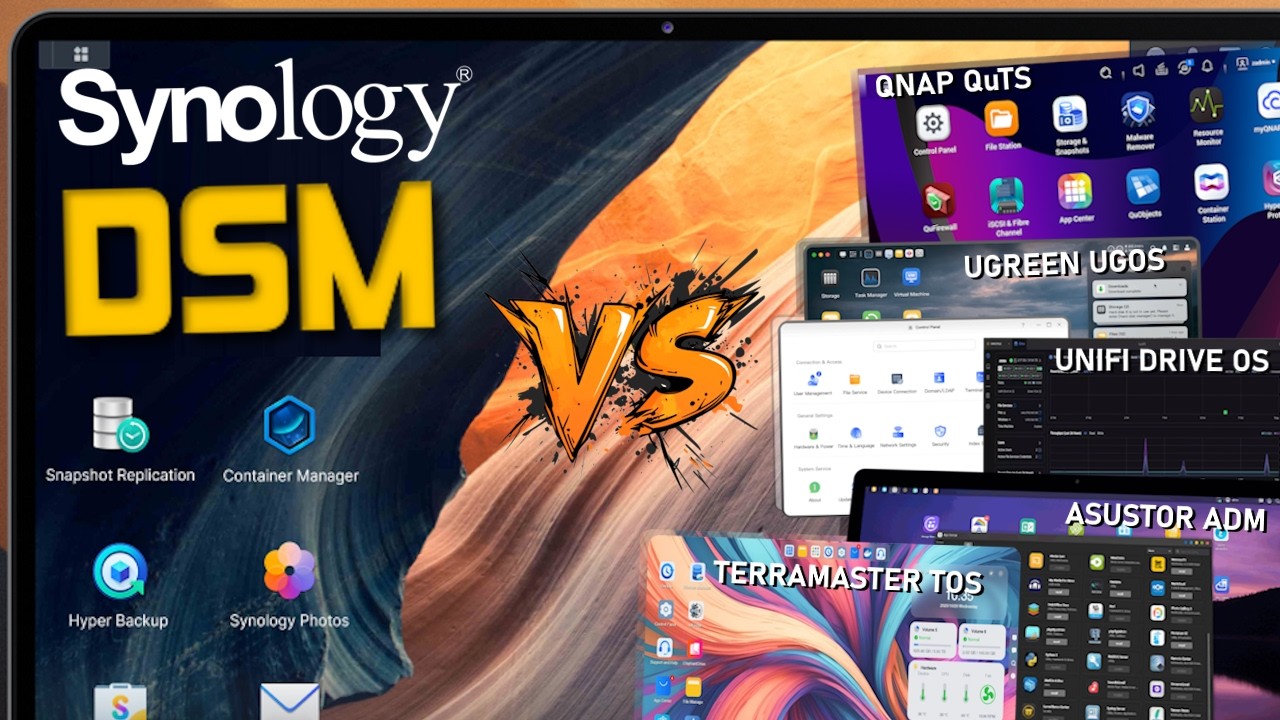 Synology DSM vs Everyone Else's NAS Software (in 2026)