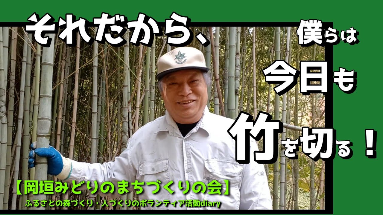 それだから、僕らは今日も竹を切る！知ってて欲しい【今の森】の話です。