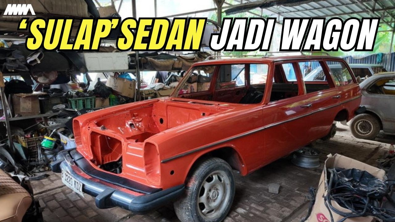 Sedan Mercy Tiger Diubah Jadi Wagon! Proyek Modifikasi Mercedes Klasik - MODIVLOG