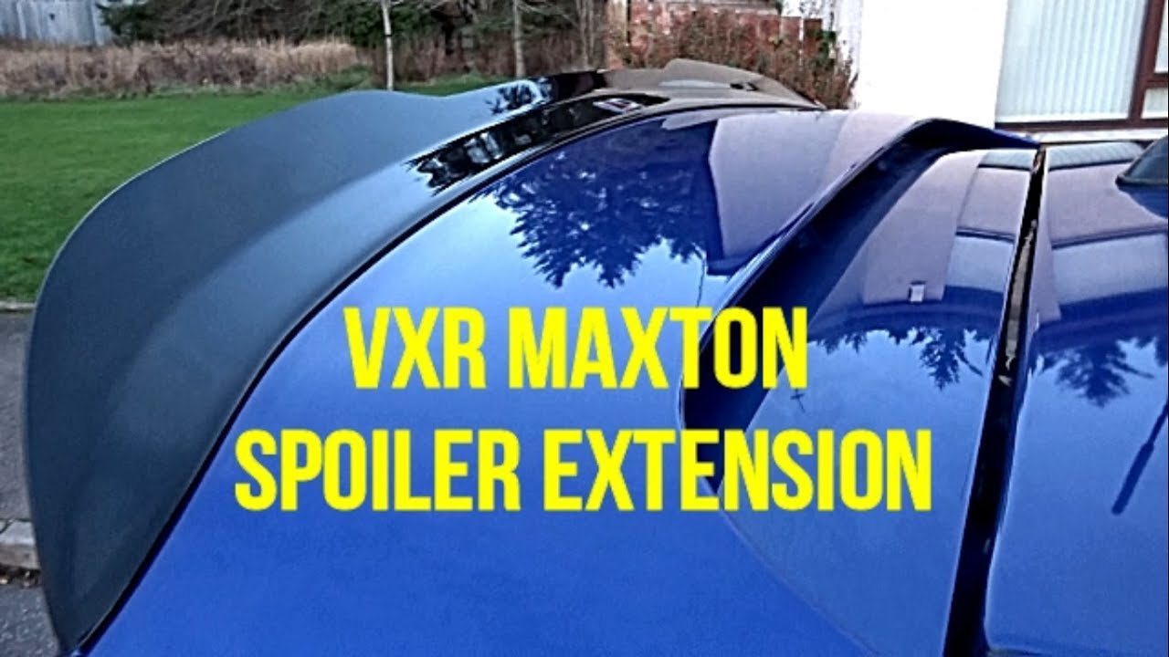 Corsa VXR Maxton Spoiler Extension Fitting Guide