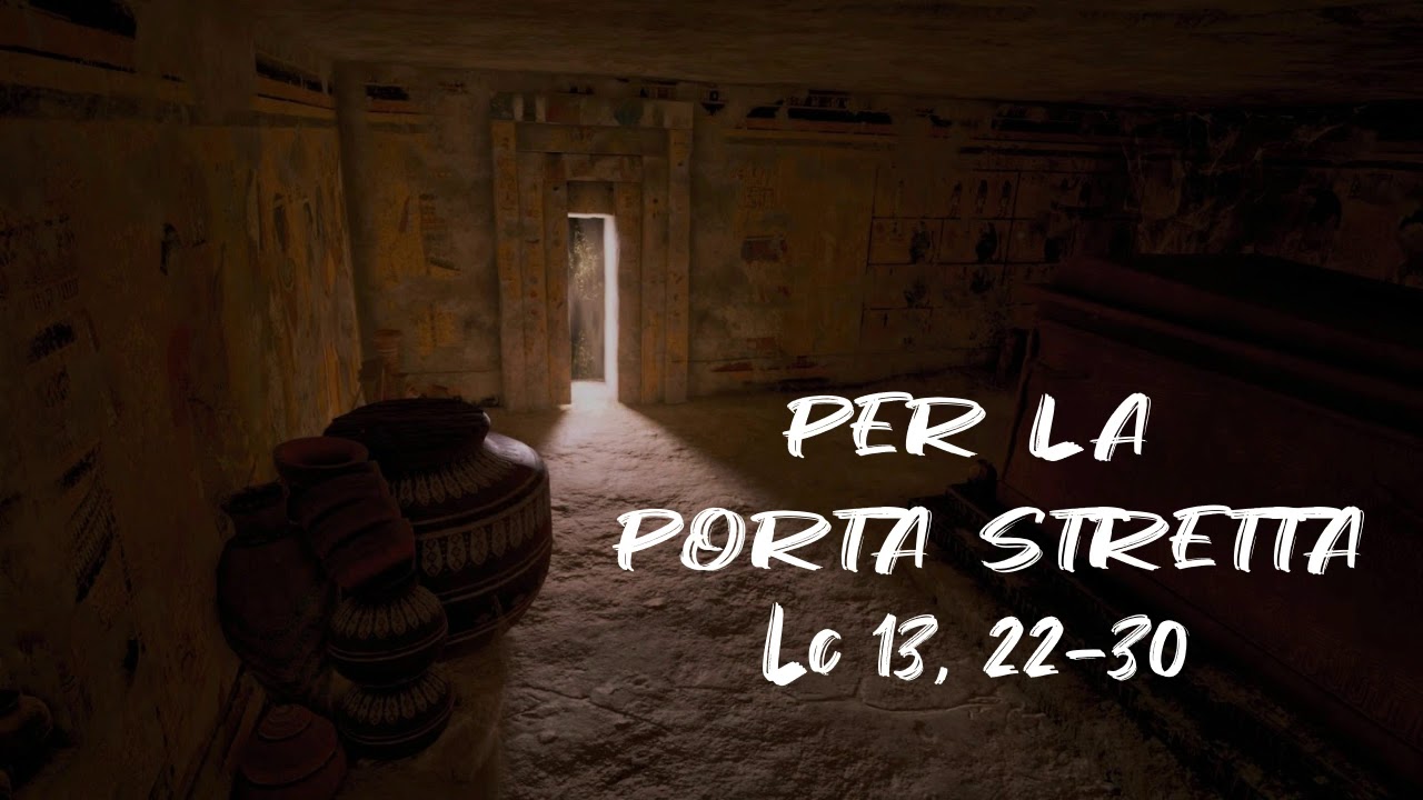Commento al Vangelo  Lc 13,22-30  fra Umile Caudana -