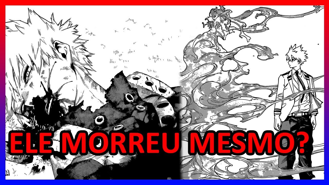 A MORTE DO BAKUGOU | BOKU NO HERO CAP&Iacute;TULO 362 SPOILERS