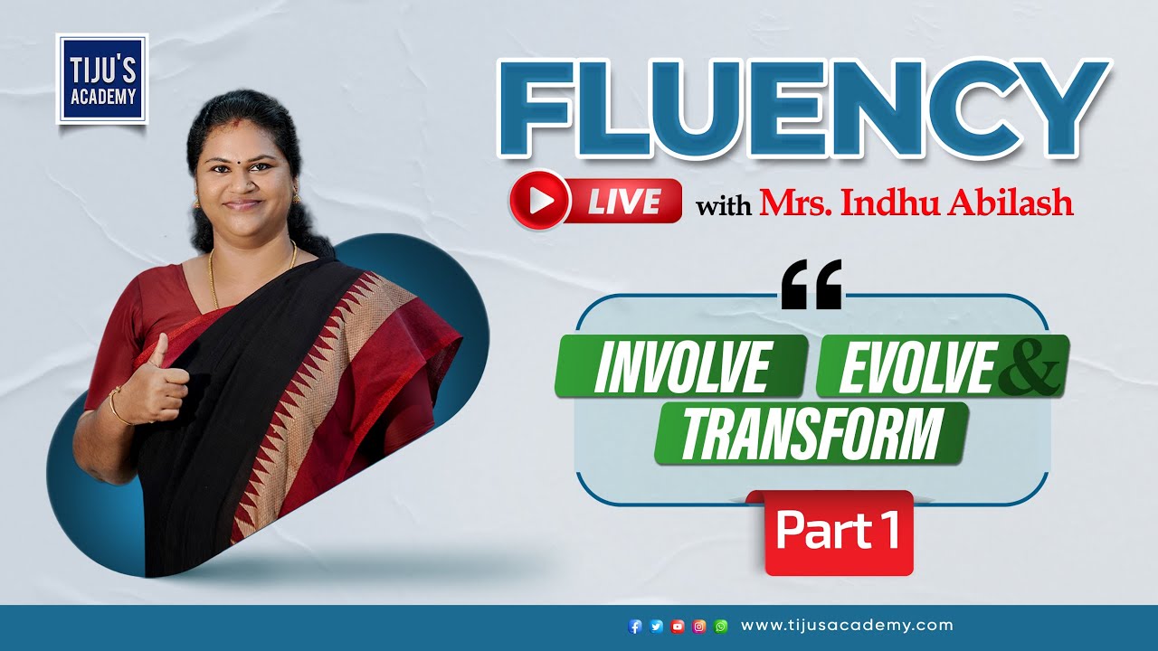 How to be Fluent in English | Fluency Live Part #1