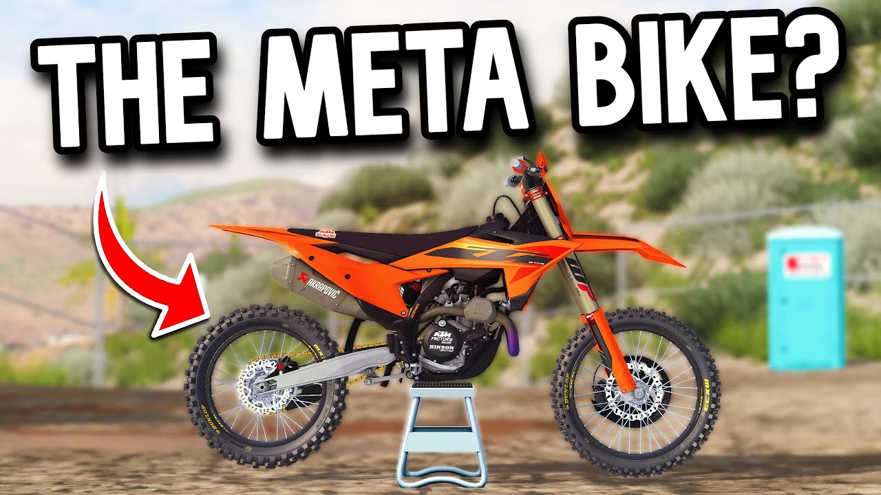 RACING THE NEW 2025 KTM 450F IN MX BIKES!