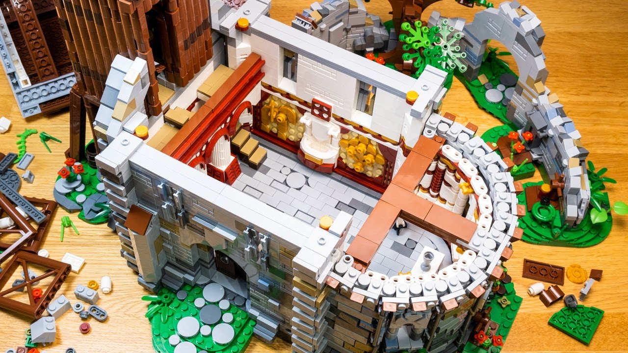 BlueBrixx Alte Kirche gebaut in 7 Minuten | Set 104000 SPEED BUILD
