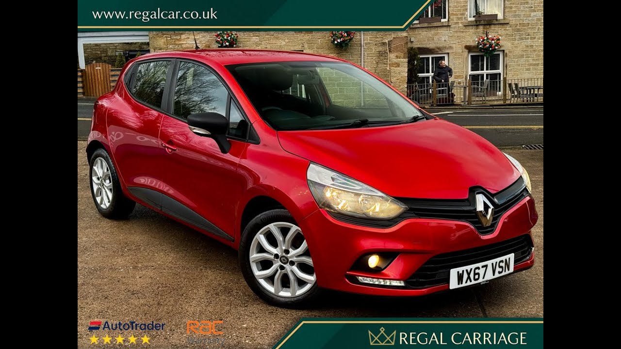 2017 (67) Renault Clio 1.2 16V Play Hatchback 5dr Petrol Manual