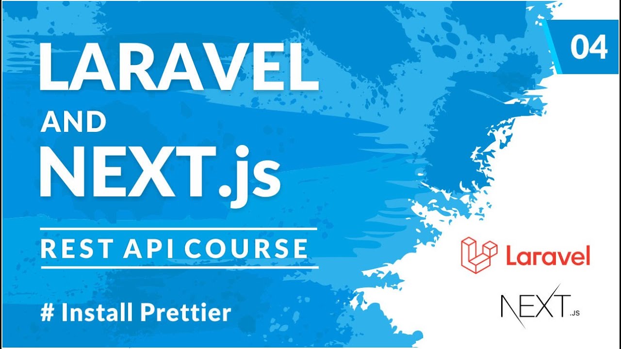 Install Prettier (.prettierrc.json) | Laravel REST API and Next.js #4
