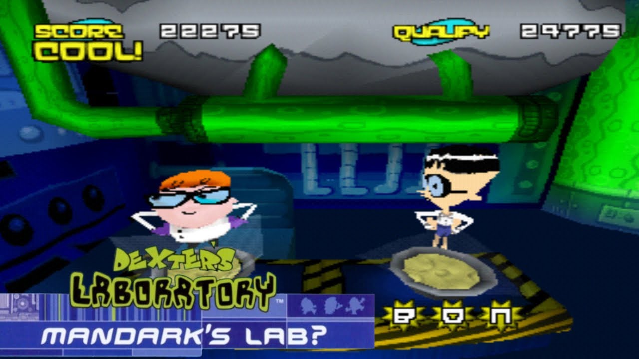 Dexter's Laboratory: Mandark's Lab? (PS1) 100% - Part 7 - Molecular Mix Off