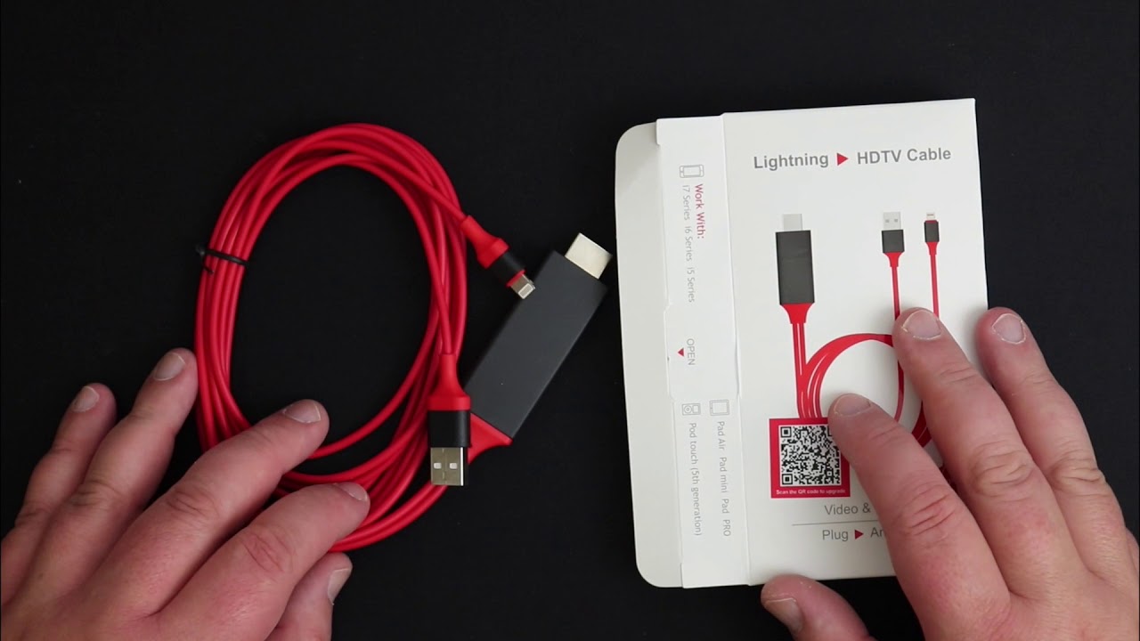 Lightning to HDTV Cable