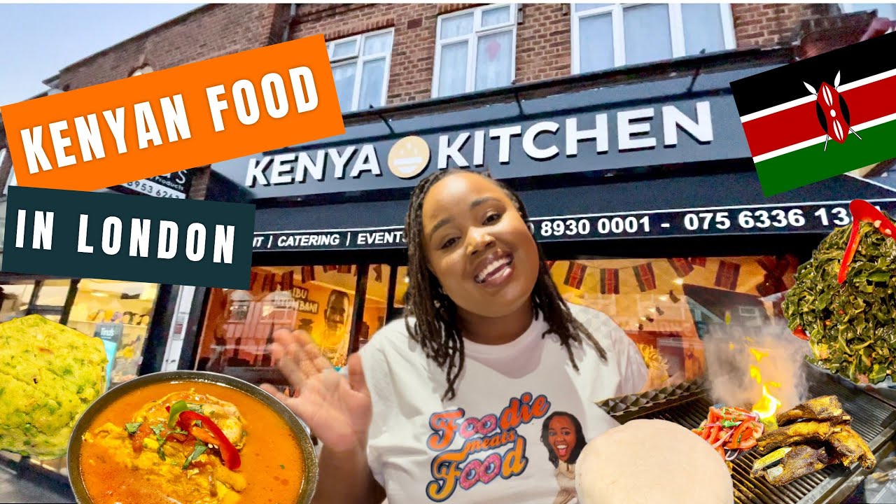 The Ultimate KENYAN FOOD in London | Ugali, Mukimo, Nyama Choma, Kuku Stew!