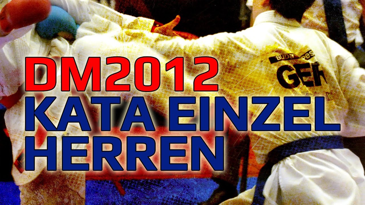 DM KARATE 2012 DKV Kata Einzel Herren Ilja Smorgun vs. Timo Gißler