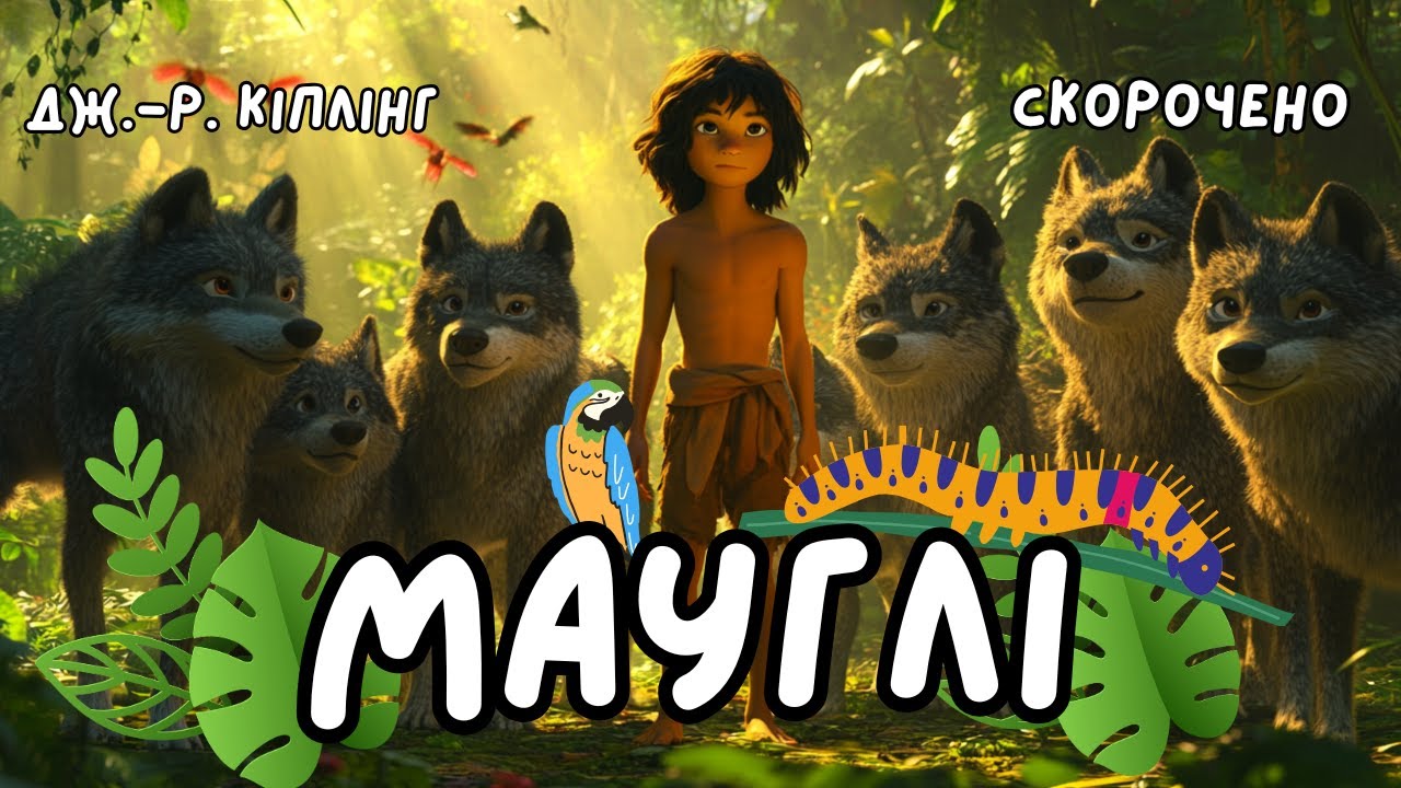 Мауглі (скорочено) | Джозеф-Редьярд Кіплінг | Зарубіжна література | Аудіокнига