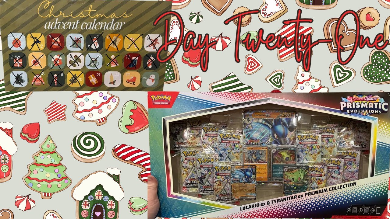 Homemade Pokemon Advent Calendar Day 21 - 24 Days of Pokemon Surprises | Prismatic Evolutions 