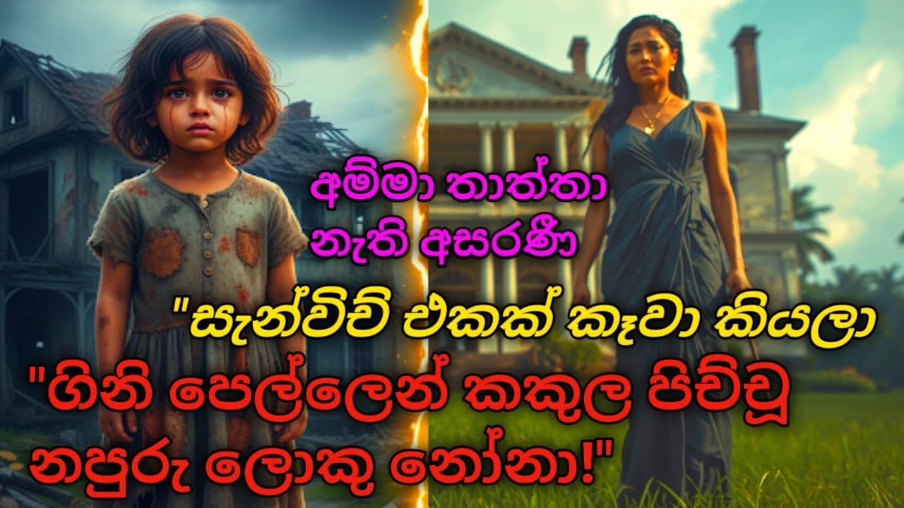 ​🦢💎 අනාථ වූ පුංචි කෙල්ල, වැඩකාරියක් ලෙස දුක්විඳ ලැබූ අනපේක්ෂිත  උරුමය! #shinhalaketikatha #shinhala
