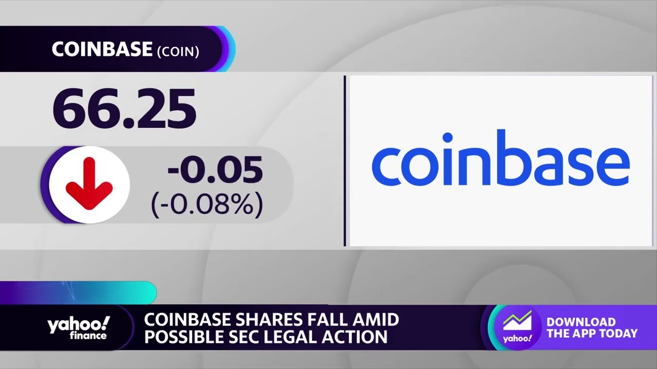 Coinbase stock extends declines amid possible SEC legal action