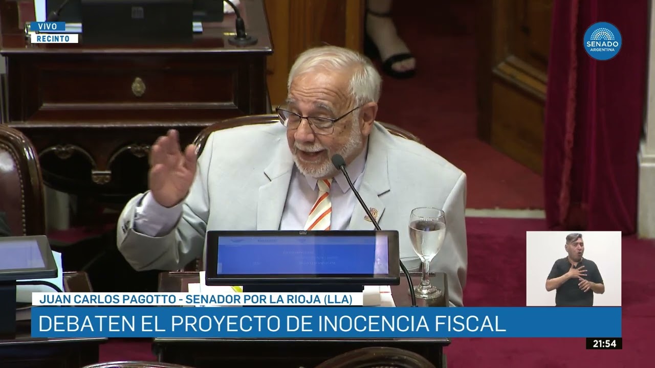 SENADOR JUAN CARLOS PAGOTTO - SESIÓN PÚBLICA ESPECIAL 26-12-25
