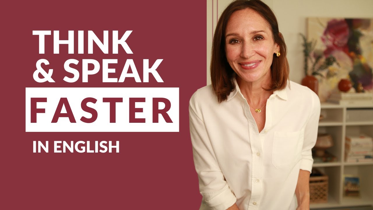 Think in English and Speak Faster in Conversations | Stop Translating