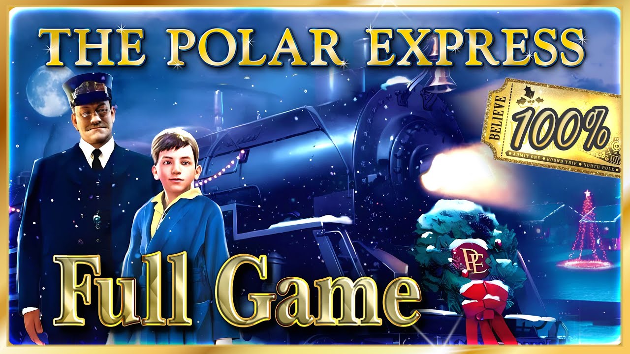The Polar Express FULL GAME 100% Longplay (PS2, Gamecube) 4K