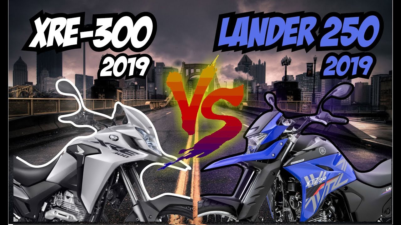 Comparativo: Honda XRE 300 X Yamaha Lander 250 - MELHOR VÍDEO