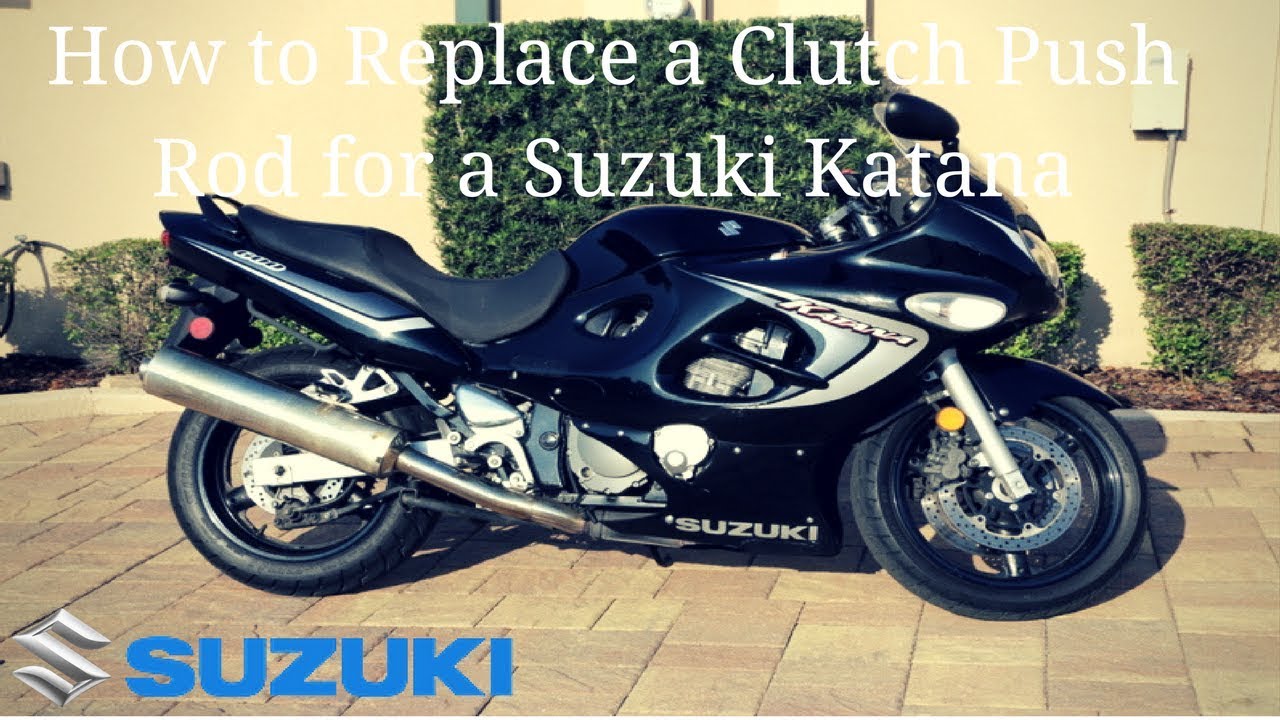 How to replace a clutch push rod for a suzuki katana