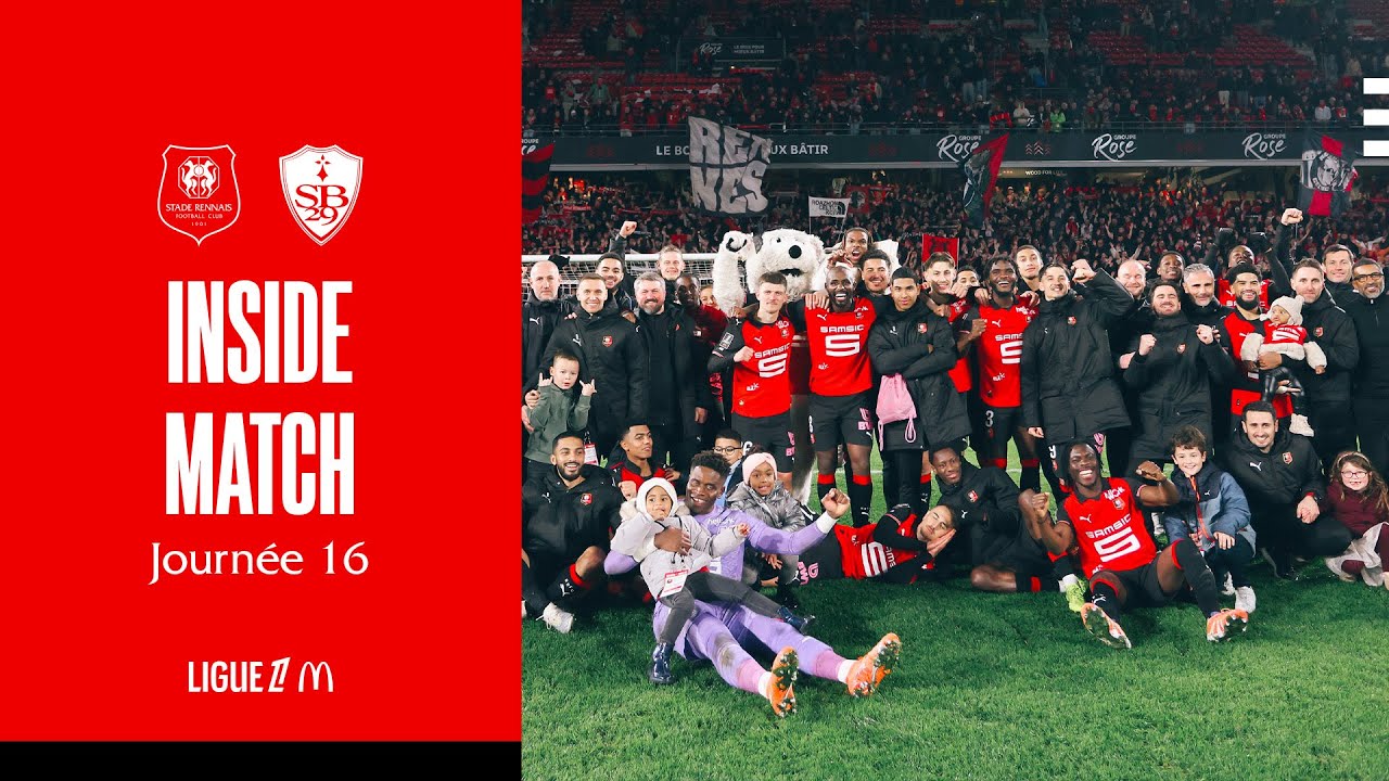 Go inside with the Red and Blacks and relive the victory against Brest (3-1) in pictures 🔴⚫️