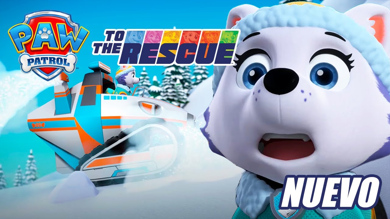 ¡Everest salva a Jake de una avalancha! 🏂❄️ | PAW Patrol: Al Rescate | Episodio Español