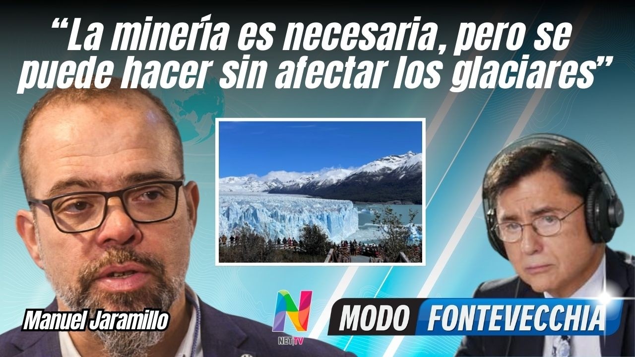 Manuel Jaramillo defendió la Ley de Glaciares ante los cambios que pretende el Gobierno