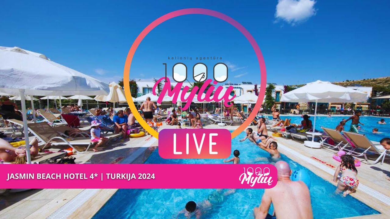 Jasmin Beach Hotel 4* | Turkija 2024
