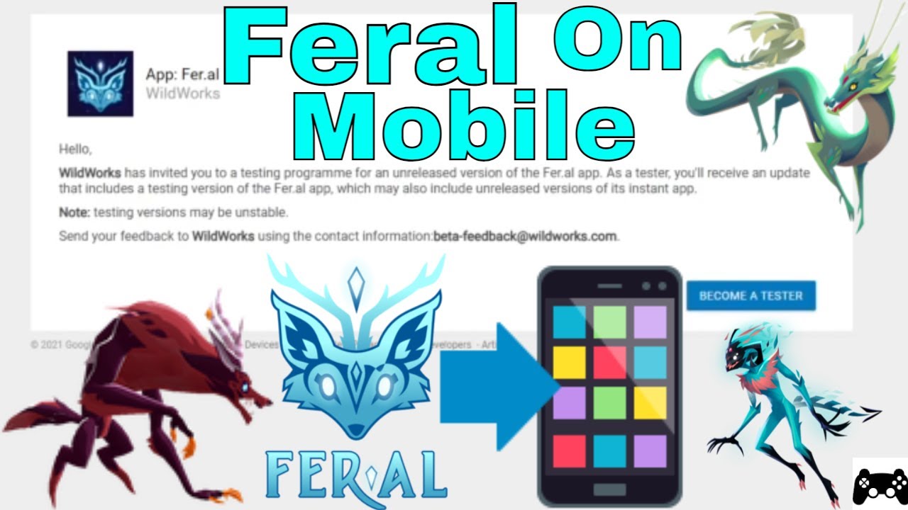 How To Play Feral On Mobile - SquishyMain
