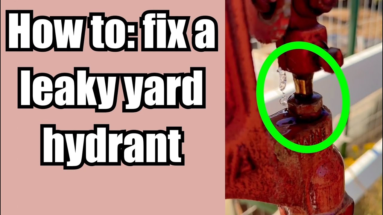 КАК: починить протекающий садовый гидрант #y34 #yardhydrant #iowa #woodford