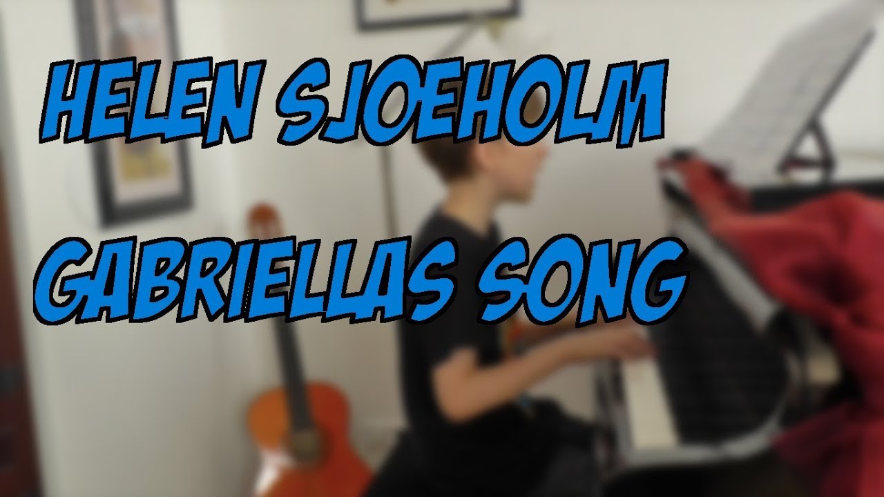 Helen Sjöholm - Gabriellas Song (cover)