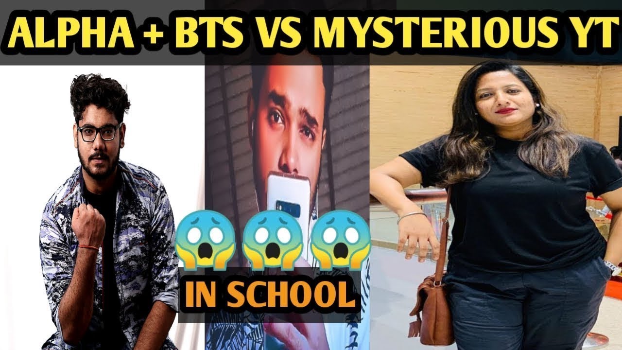 HYDRA ALPHA VS MYSTERIOUS YT IN SCHOOL HYDRA BTS   HYDRA ALPHA VS MYSTERIOUSYT
