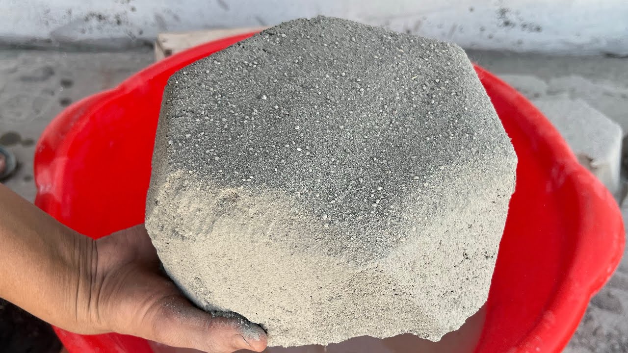 New || Pure Sand Hexagonal Shapes crumbling and dipping in lots of water || tutorial results#asmr