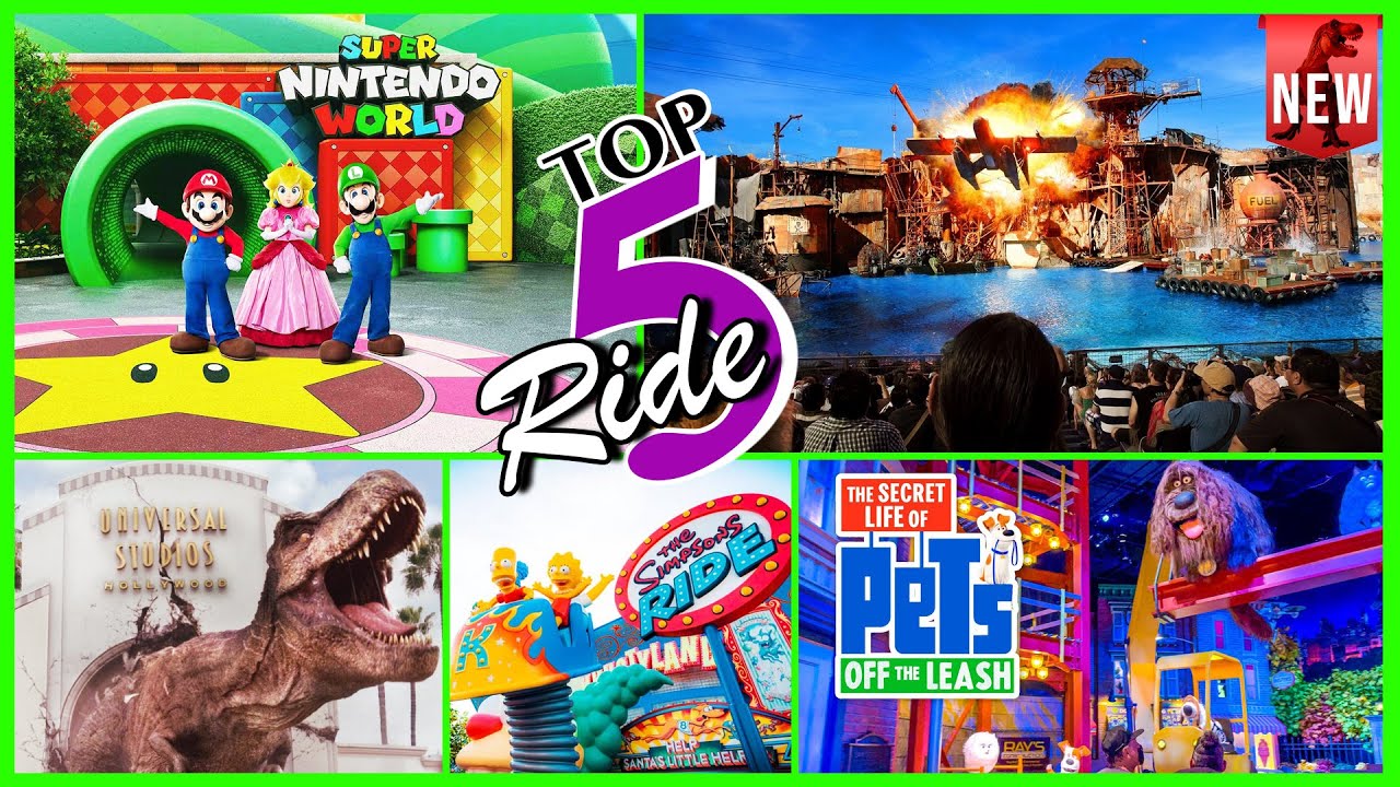 2024 UNIVERSAL STUDIO HOLLYWOOD RIDES IN 4K | BEST RIDES 4K IN UNIVERSAL STUDIO HOLLYWOOD 2024