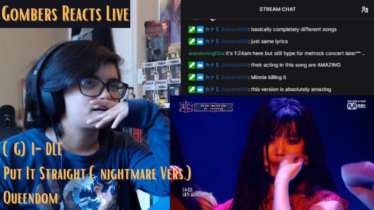 (G)I-DLE | Put It Straight (Nightmare Vers.) Queendom (REACTION) | Gombers Reacts