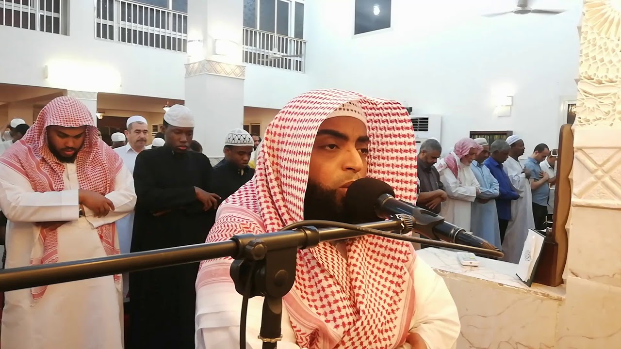 تلاوة مرئية لصلاة المغرب بصوت الشيخ / علاء الخليدي