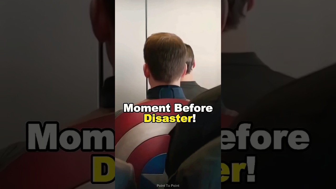 Moments Before Disaster 🥶 #captainamerica #marveledits #marvel #shorts #short