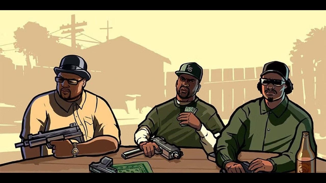 Прохождение Grand Theft Auto San Andreas с атмосферой PS2. Часть 2
