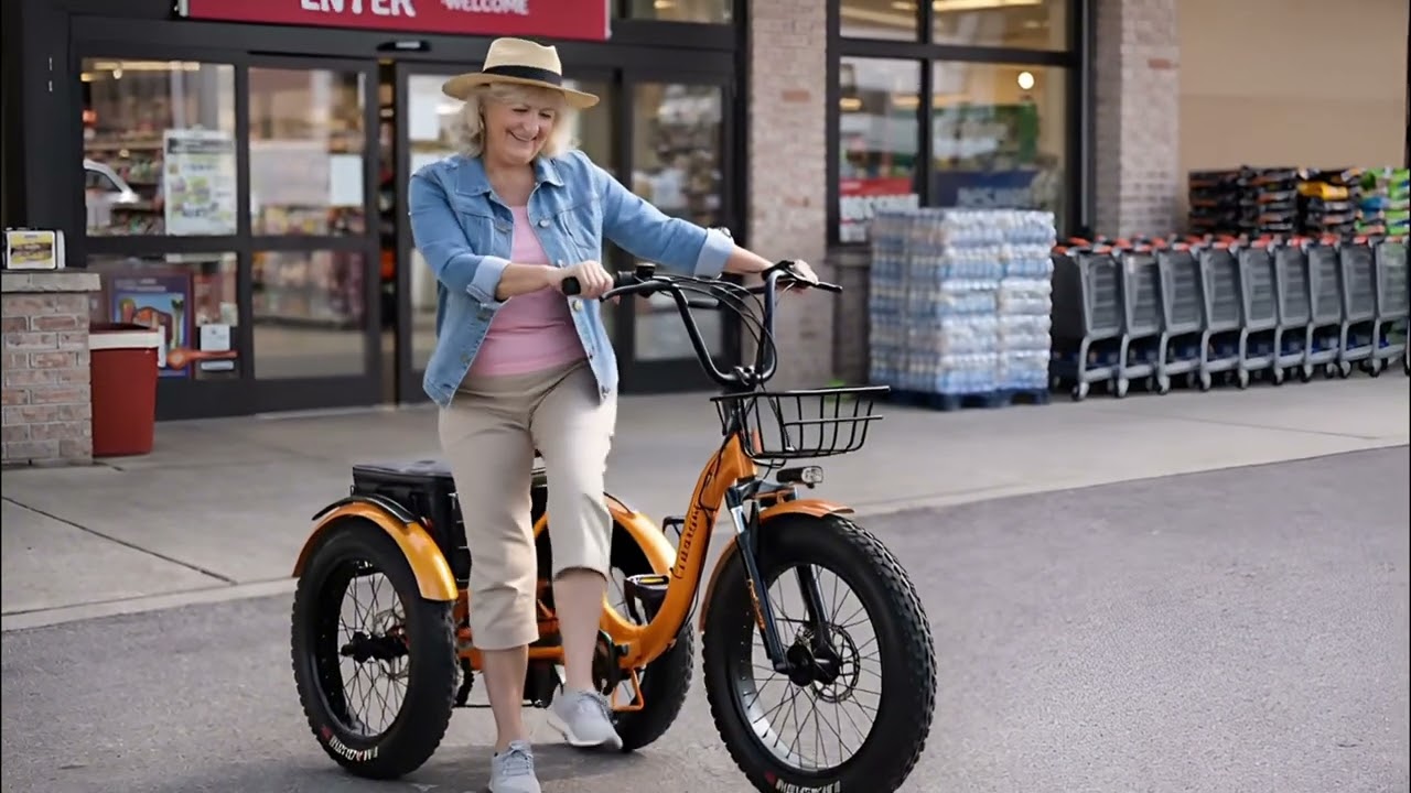Spring rides made easy: steady, comfy, and super simple to learn 🌸#crosight #ebike #etrike #trike