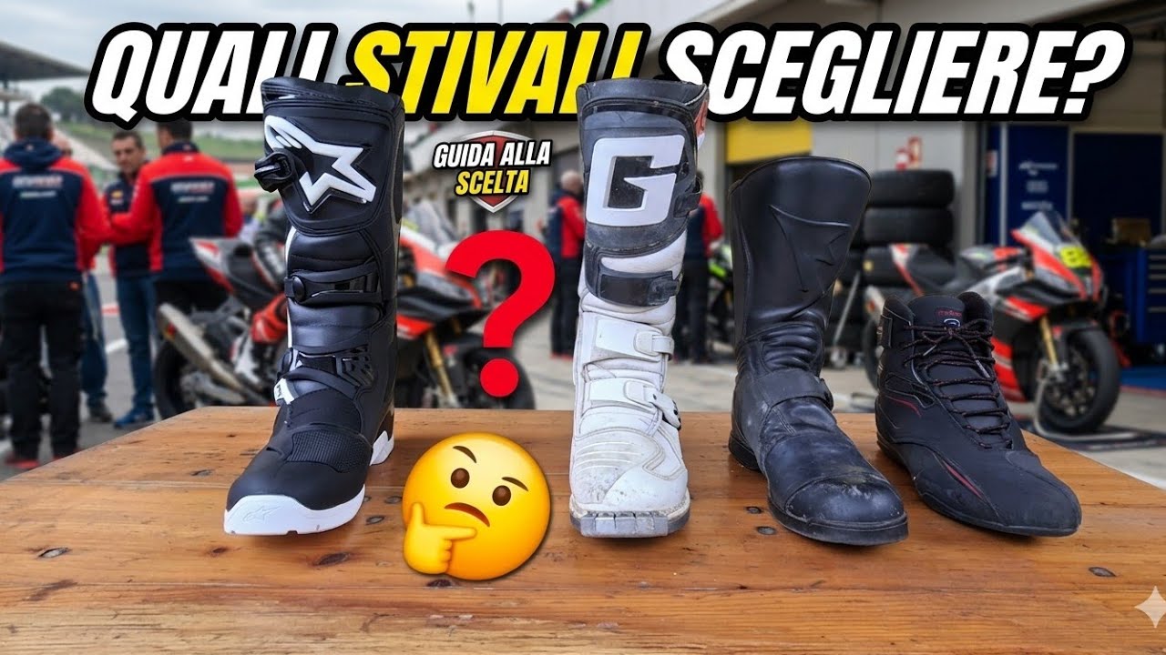 Stivali moto quale scegliere?
