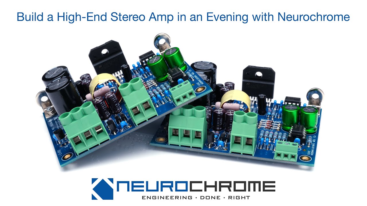How to Build a Neurochrome Modulus-86 High-End DIY Audio Amplifier