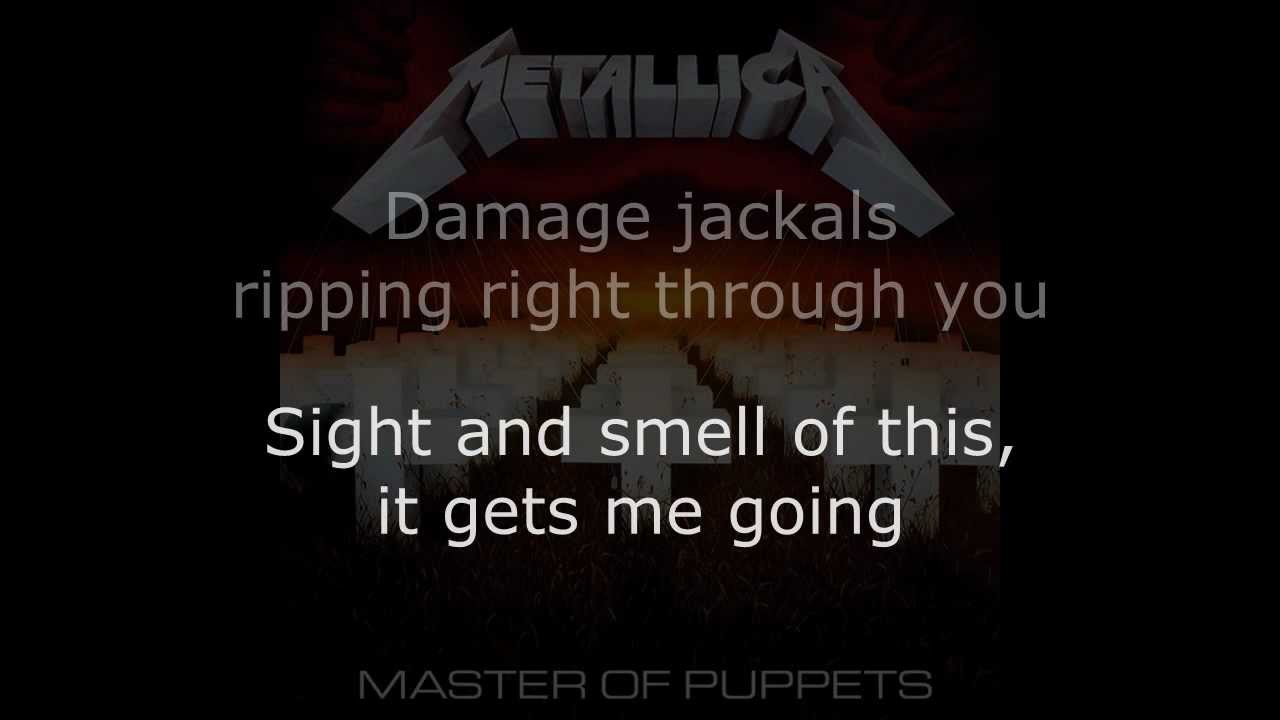 Metallica - Damage Inc. Lyrics (HD)