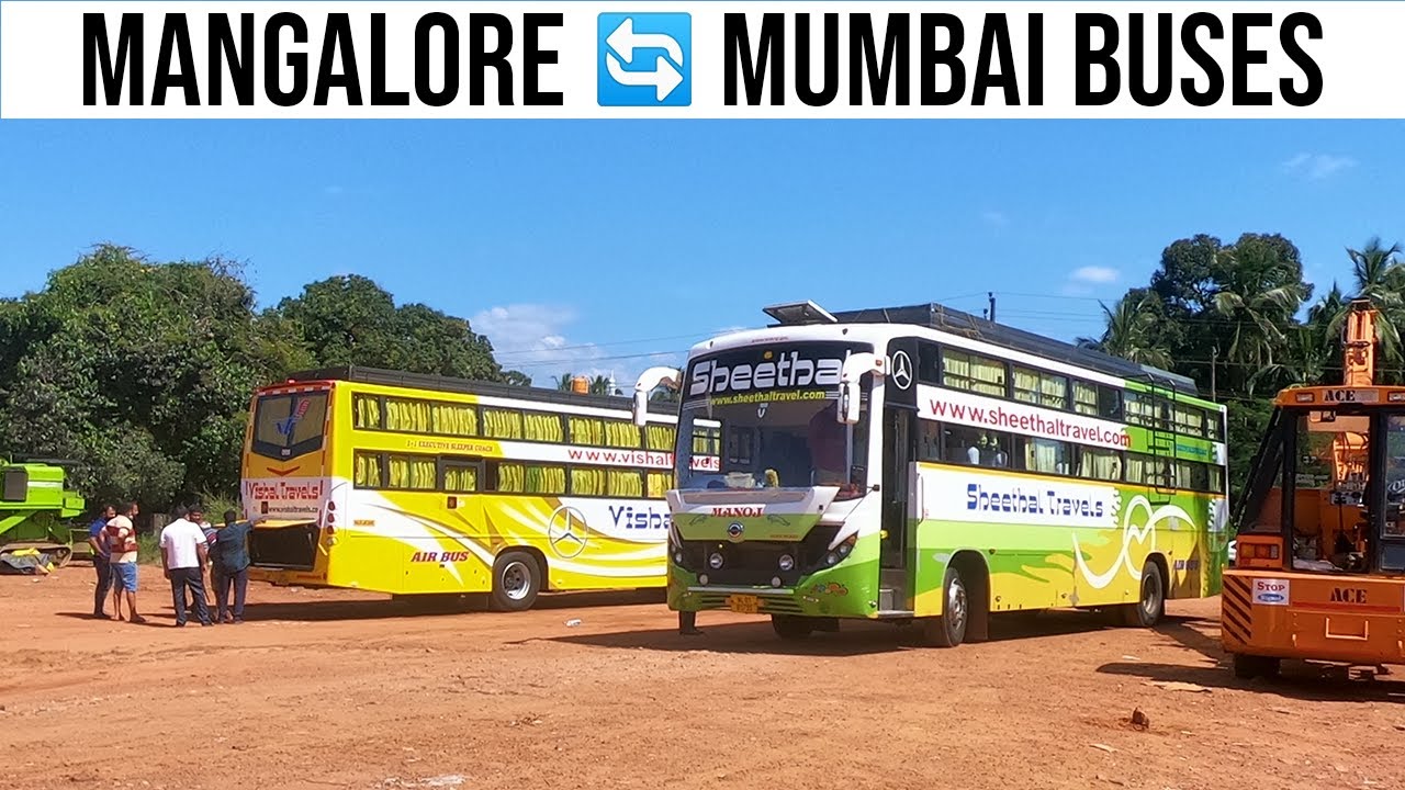 Mangalore to Mumbai Sleeper buses at Karkala Bypass | Buses heading towards Mumbai | Bus Spotting