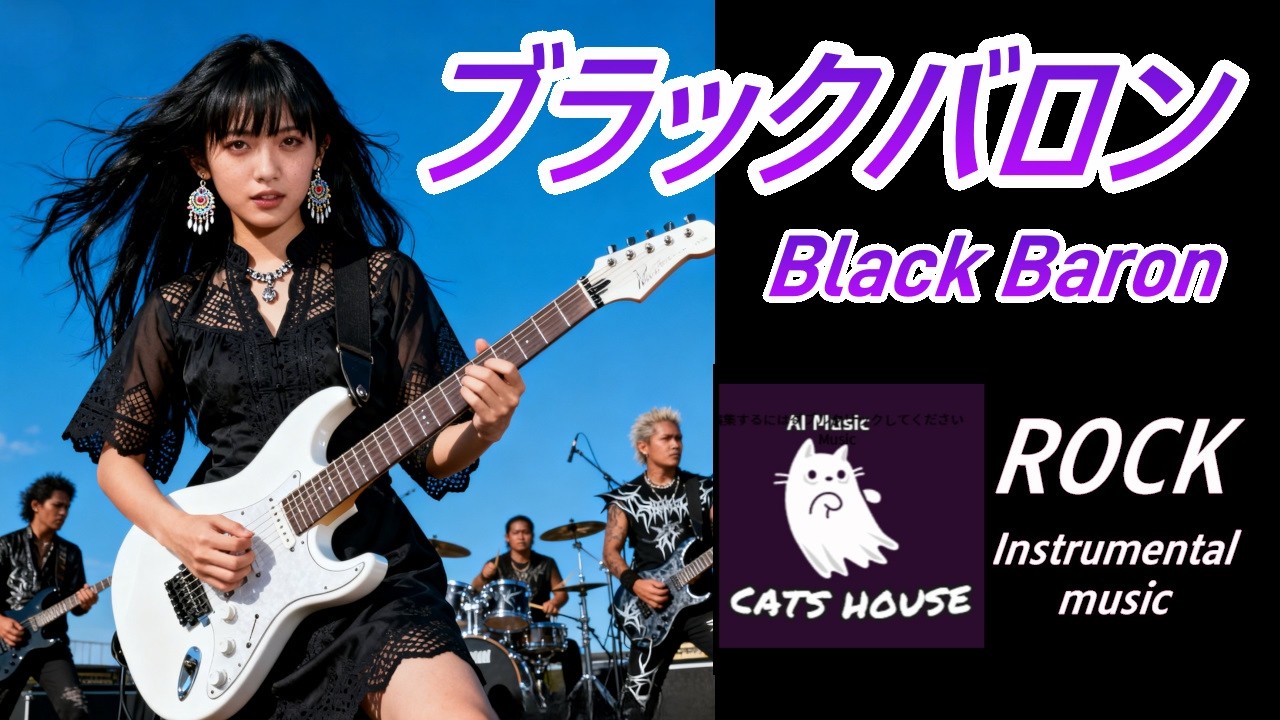【ロック〈インスト〉】ブラックバロン ／【Rock〈instrumental〉】Black Baron