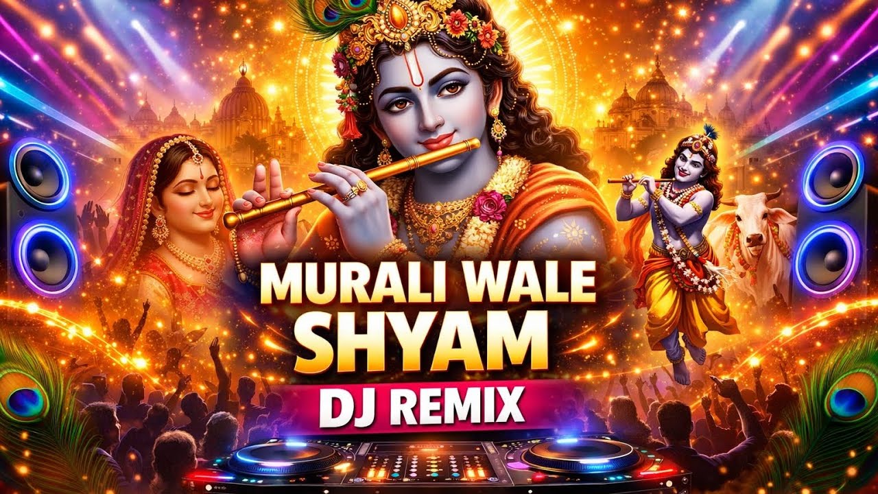 🔥 Murali Wale Shyam DJ Remix | Nonstop Krishna Bhajan 2026 | Radhe Radhe Bhakti Song | DJ Bhajan Mix