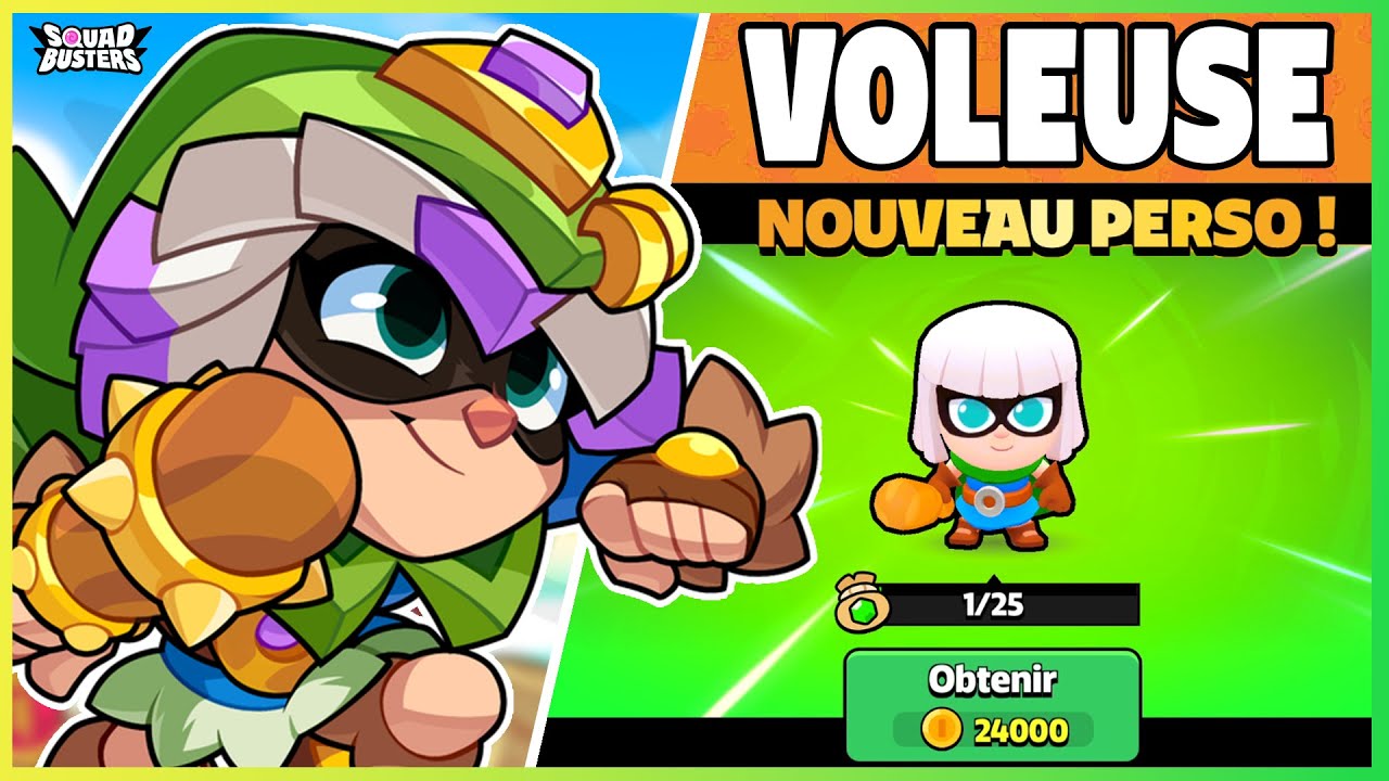 Le NOUVEAU personnage sur SQUAD BUSTERS !! (Fr)