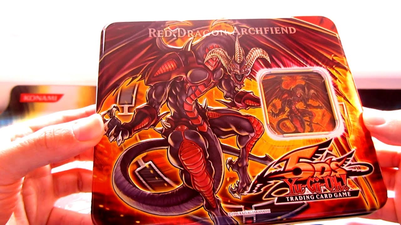 YuGiOh Red Dragon Archfiend 2008 Tin Opening